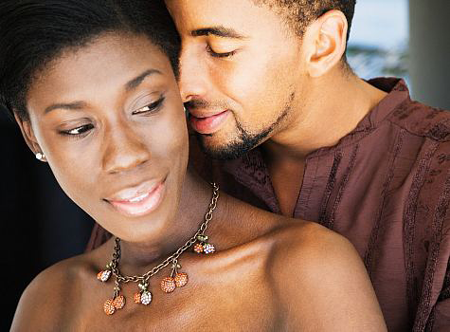 african-american-couple-flirting